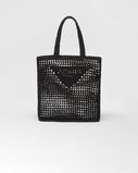 Crochet tote bag with logo, , hi-res