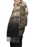 Gradient Check Cashmere Scarf, , hi-res