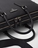 Saffiano leather briefcase, , hi-res