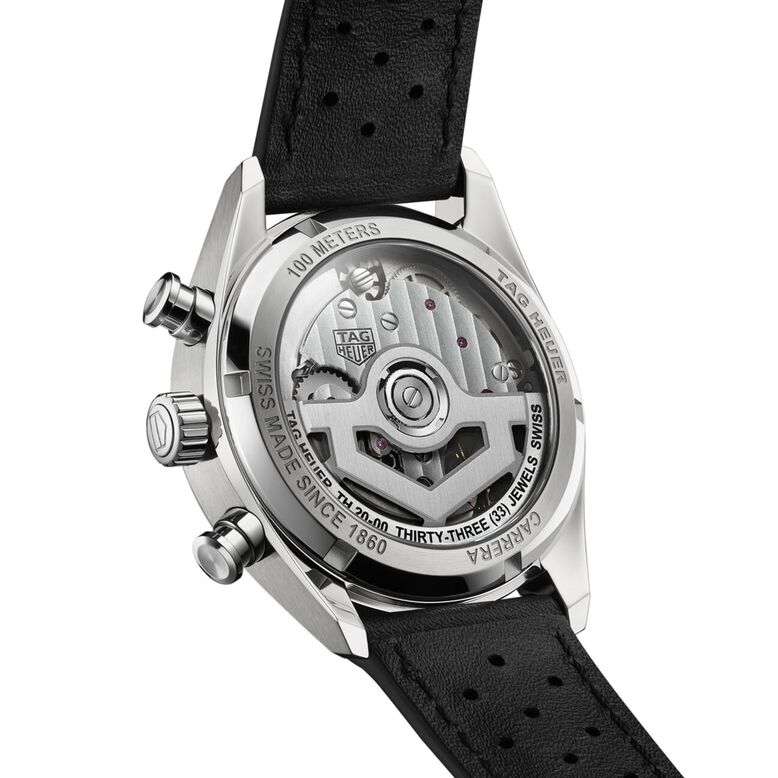 Carrera Chronograph 39mm Mens Watch Black, , hi-res