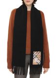 Check Label Cashmere Scarf, , hi-res