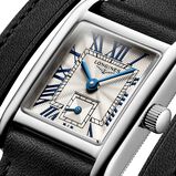 Mini Dolcevita 21.5mm X 29mm Ladies Watch Black Strap, , hi-res