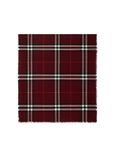 Wide Check Wool Scarf, , hi-res