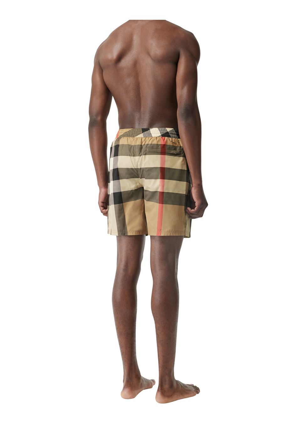Check Swim Shorts