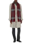 Wide Check Wool Scarf, , hi-res