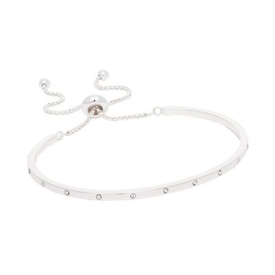 Core Toggle Bracelet  - Silver