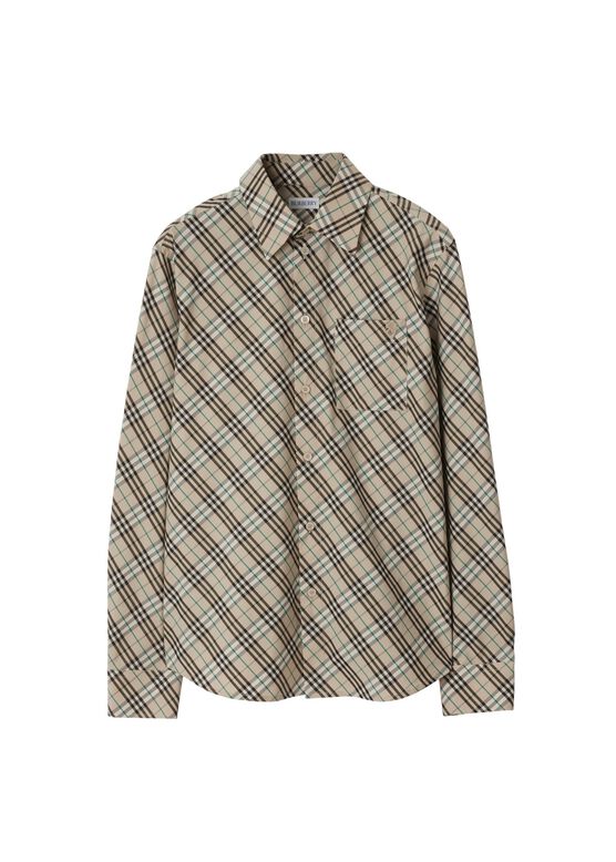 Regular Fit Check Cotton Shirt, , hi-res