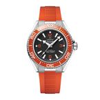 Seamaster Planet Ocean 600M 42mm Mens Watch Orange Rubber Strap