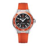 Seamaster Planet Ocean 600M 42mm Mens Watch Orange Rubber Strap, , hi-res