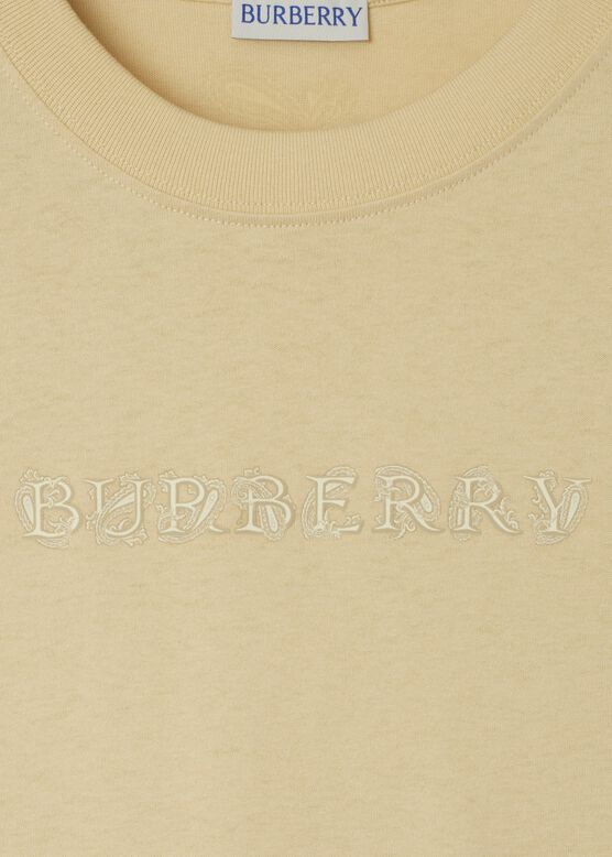 Paisley Logo Cotton T-shirt, , hi-res