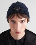 Wool and cashmere beanie, , hi-res