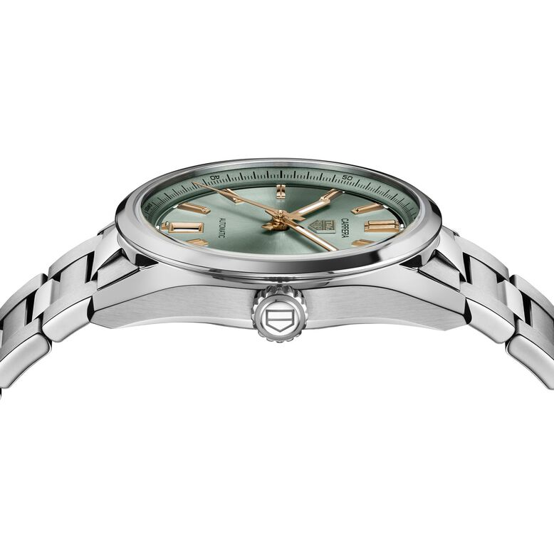 Carrera Date 36mm Ladies Watch Green, , hi-res