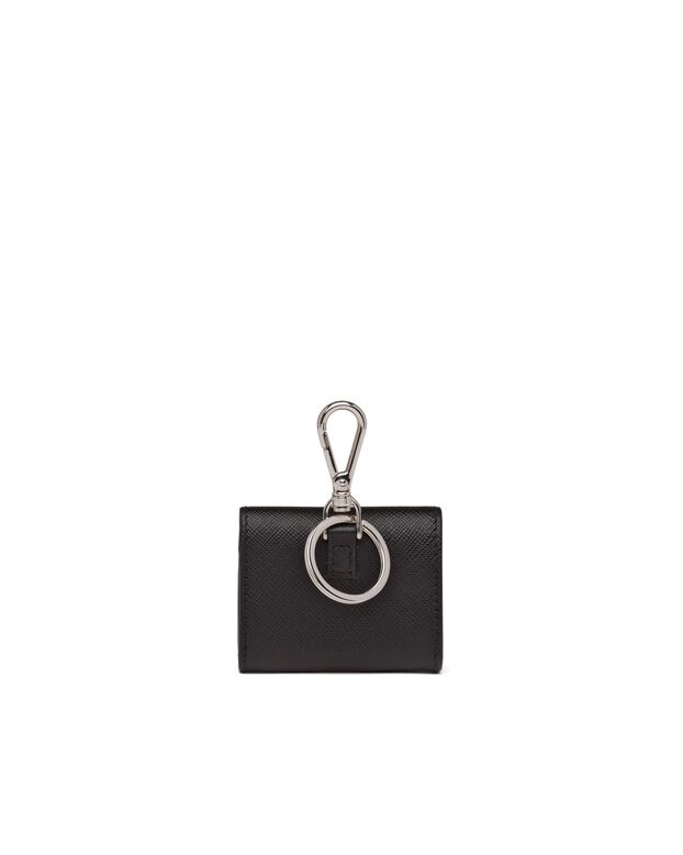 Saffiano leather headphone case, , hi-res