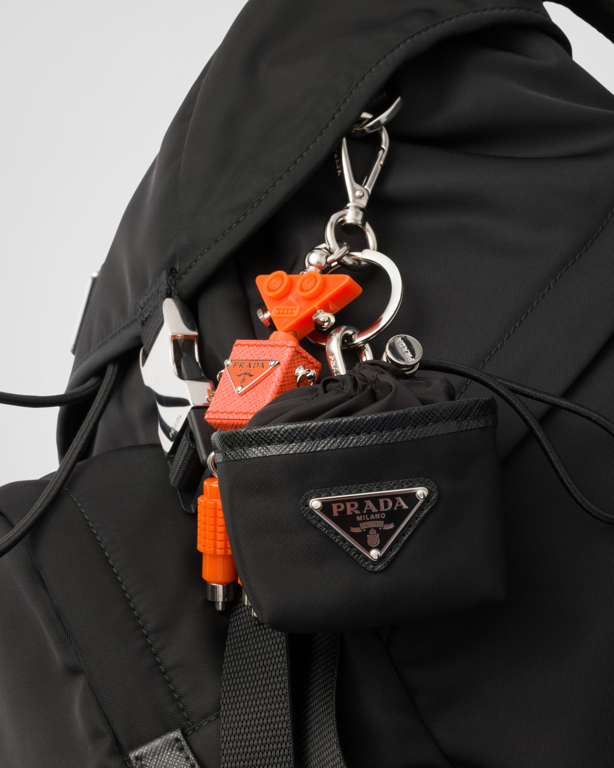 Prada Lipstick lingere Leather Bag Charm