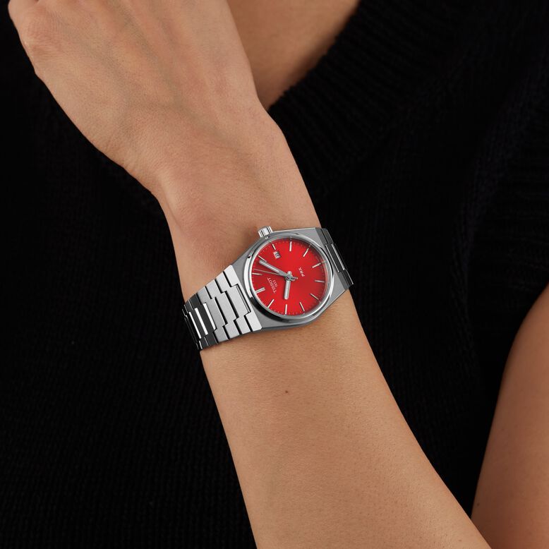 PRX Quartz 35mm Ladies Watch Red, , hi-res