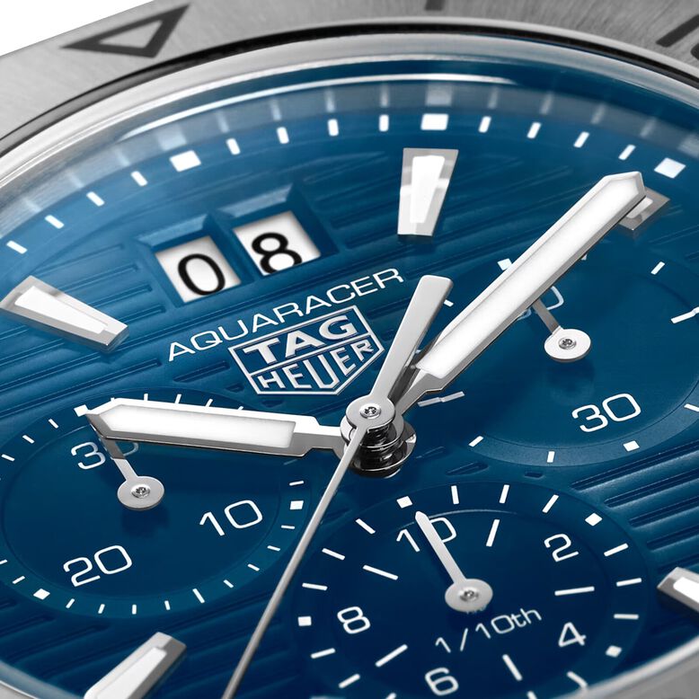 Aquaracer Professional 200 Chronograph 40mm Mens Watch Blue, , hi-res