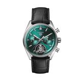 Carrera Chronograph Tourbillon 42mm Mens Watch Green, , hi-res