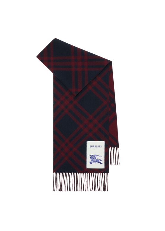 Check Cashmere Scarf, , hi-res
