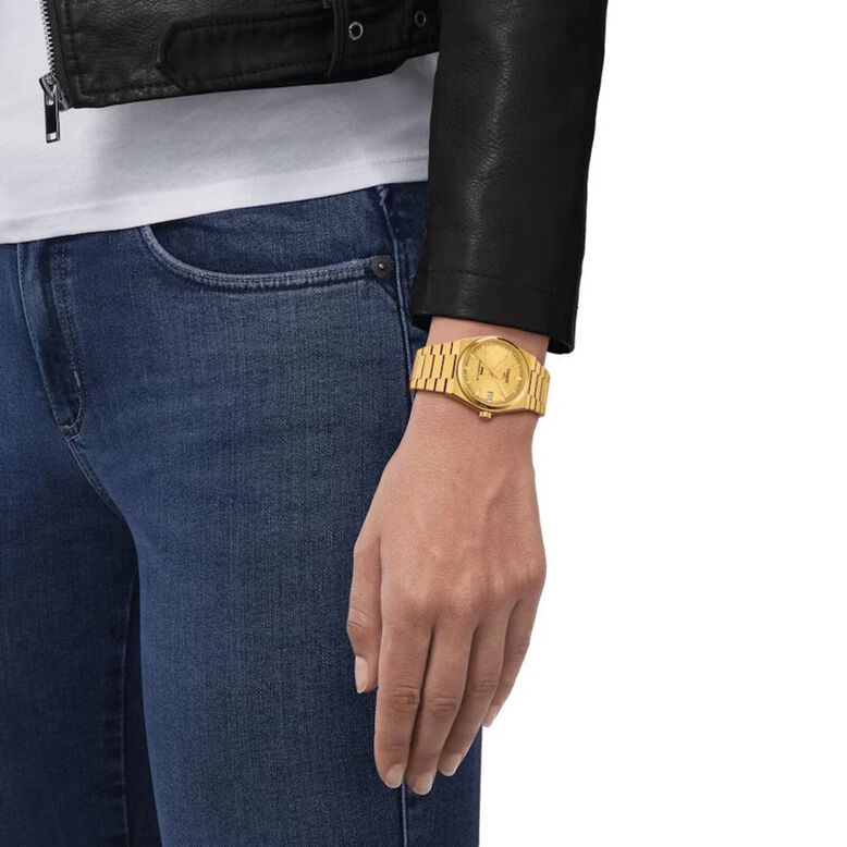 PRX Powermatic 80 35mm Unisex Watch Gold, , hi-res