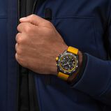 Endurance Pro 44 Yellow Rubber Strap Watch, , hi-res