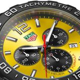 Formula 1 Quartz Chronograph 200M 43mm Mens Watch Yellow Rubber, , hi-res