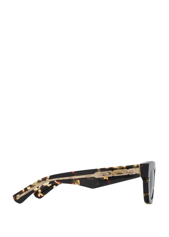 Inlaid Check Cat-eye Sunglasses​, , hi-res