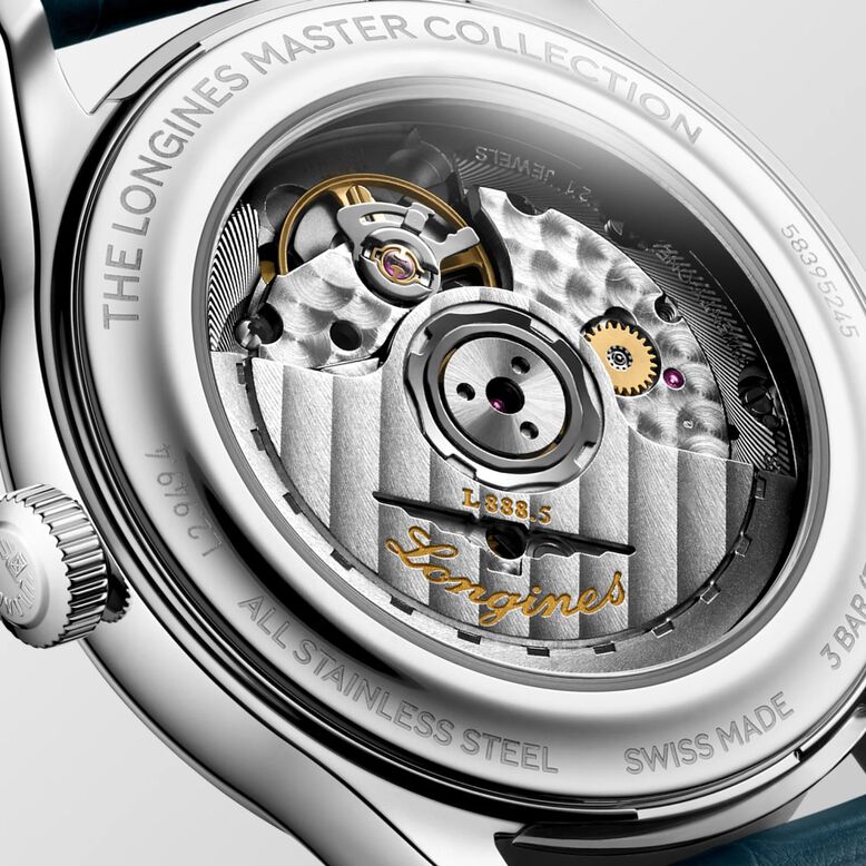Master Collection Automatic 39mm Mens Watch Alligator, , hi-res