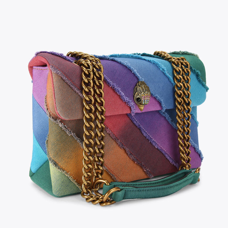 DENIM KENSINGTON BAG L, , hi-res