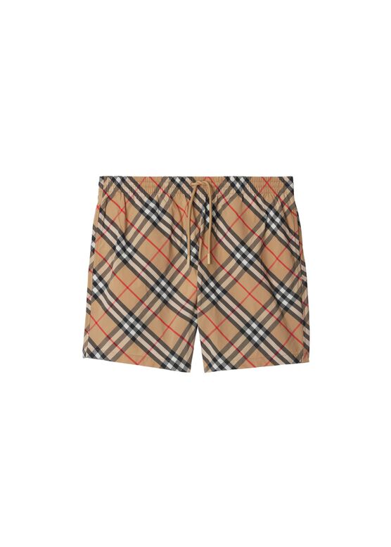 Check Swim Shorts, , hi-res