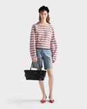 Prada Ouvert large leather tote bag, , hi-res