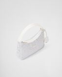 Satin mini-bag with crystals, , hi-res