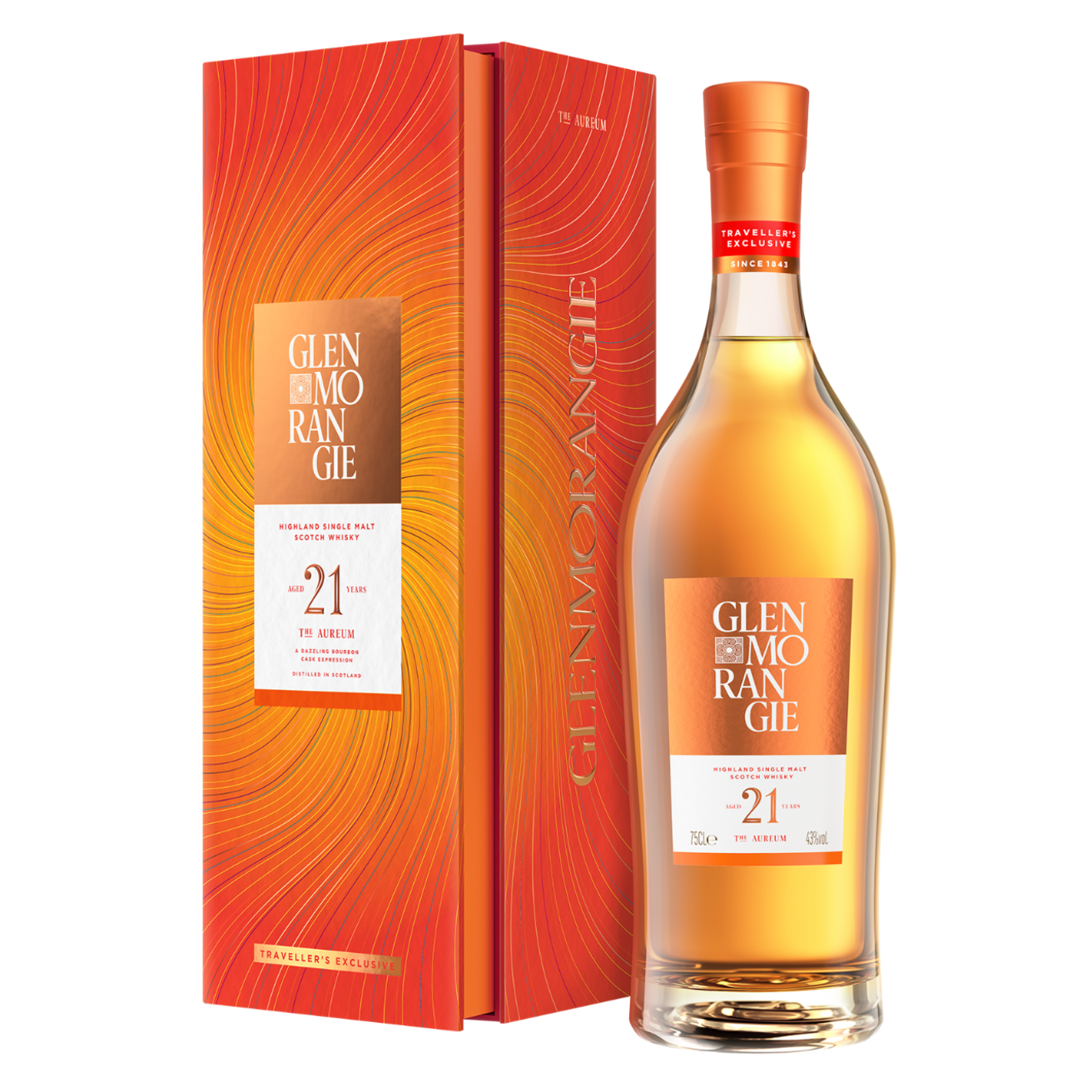 Glenmorangie 21 Years Old Aureum Travel Exclusive Whisky