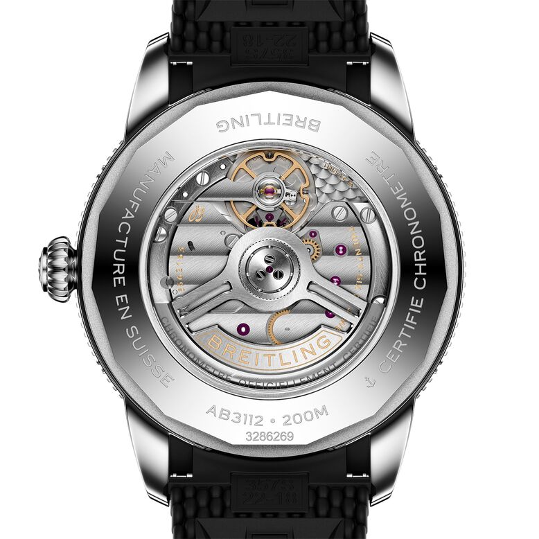 Superocean Heritage B31 Automatic 44mm Mens Watch Black Rubber, , hi-res