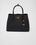 Small Saffiano Leather Double Prada Bag
