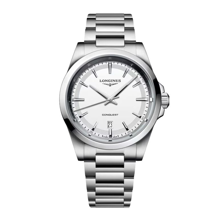 Conquest Quartz 30mm Ladies Watch White, , hi-res