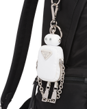 Re-Nylon robot bag charm, , hi-res