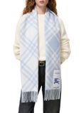 Check Cashmere Scarf, , hi-res