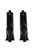Leather Pillar Ankle Boots, , hi-res