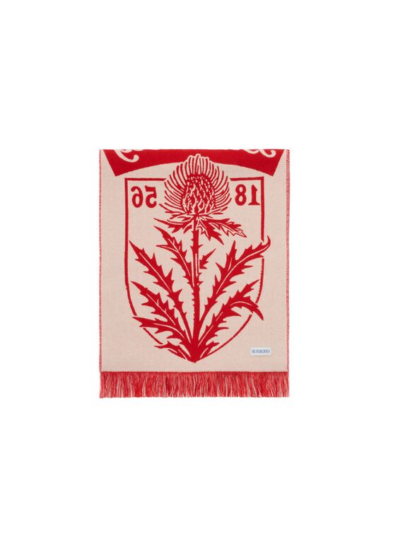 Thistle Shield Wool Scarf, , hi-res