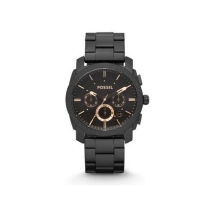 FS4682 Machine Mid-Size Chronograph Black Stainless Steel Watch