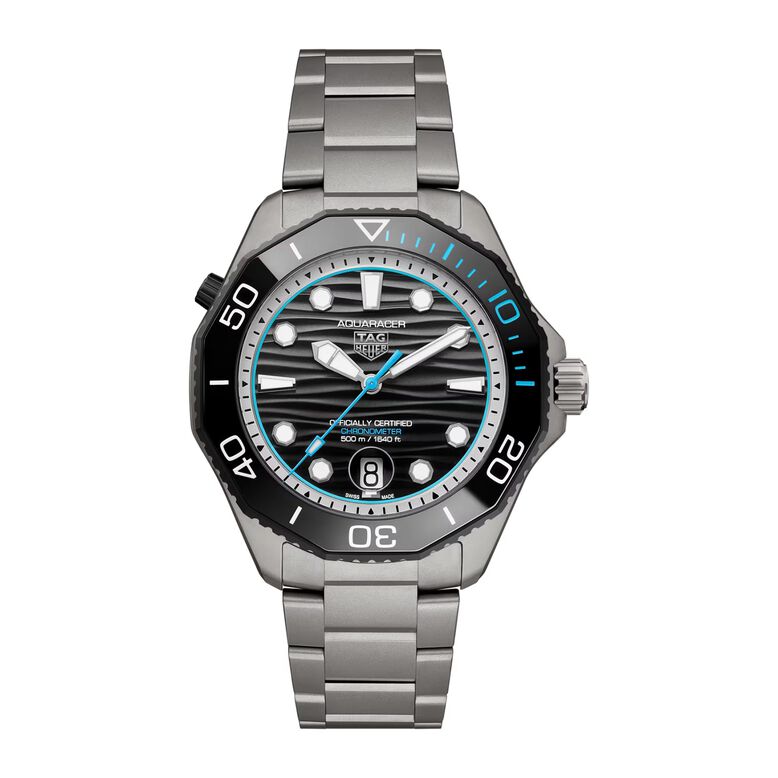 Aquaracer Professional 500 Date Limited Edition 42mm Mens Watch Black, , hi-res