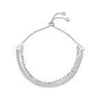 Nova Toggle Bracelet In Silver - Silver