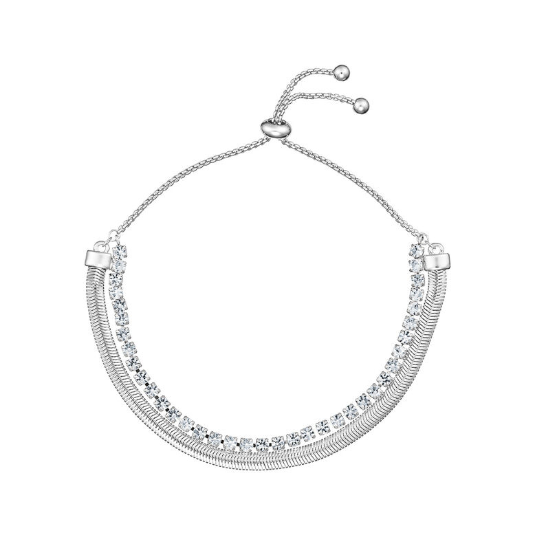 Nova Toggle Bracelet In Silver - Silver, , hi-res