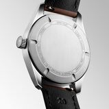 Spirit Pilot 3 Hands 39mm Mens Watch Leather Black, , hi-res