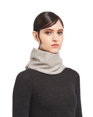 Double cashmere scarf, , hi-res