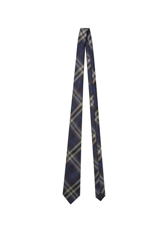Check Silk Tie, , hi-res