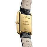 Mini Dolcevita 21.5mm X 29mm Ladies Watch Silver Black Alligator, , hi-res