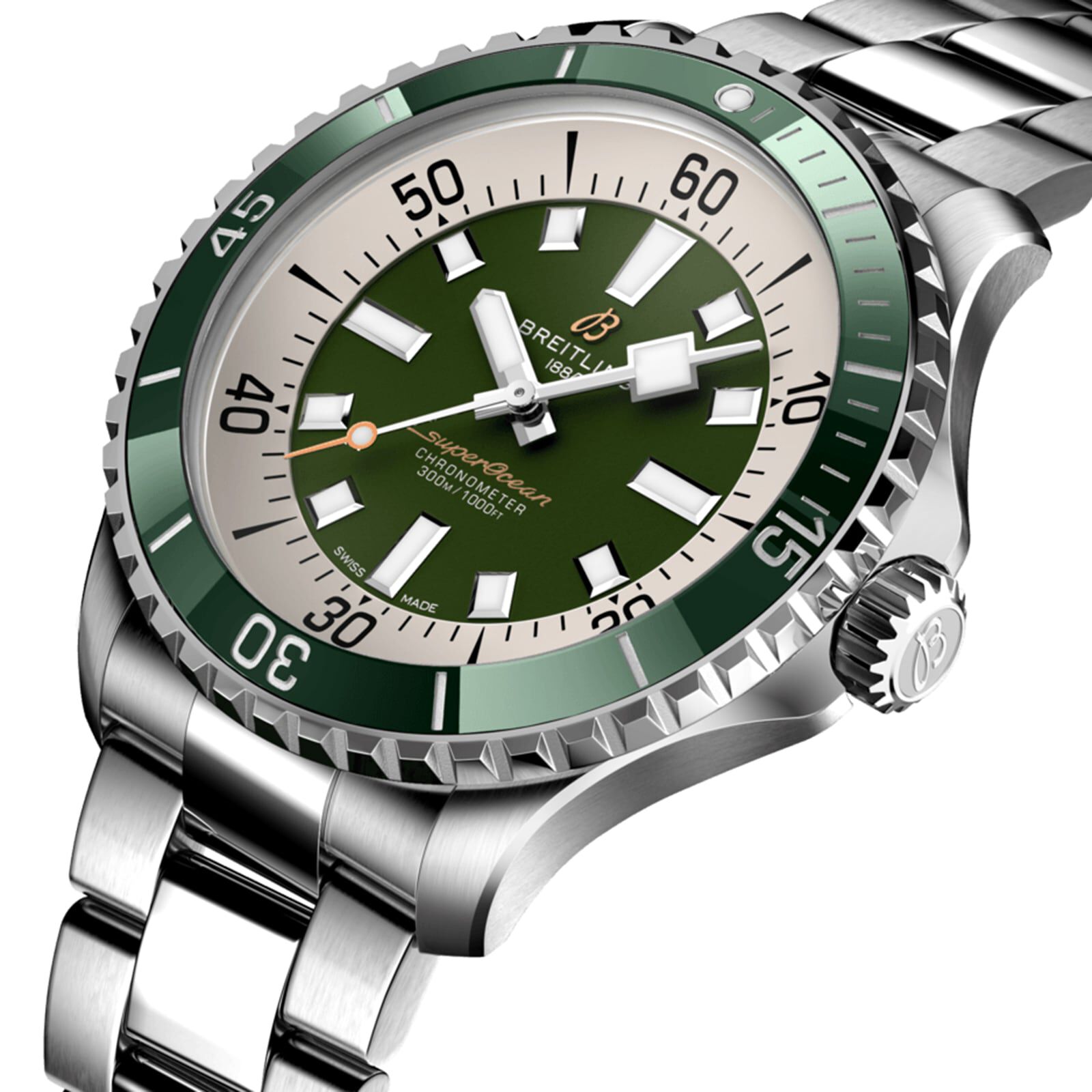 Green breitling deals superocean