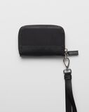 Re-Nylon and Saffiano leather coin purse, , hi-res