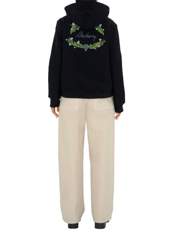 Thistle Logo Cotton Blend Zip Hoodie, , hi-res